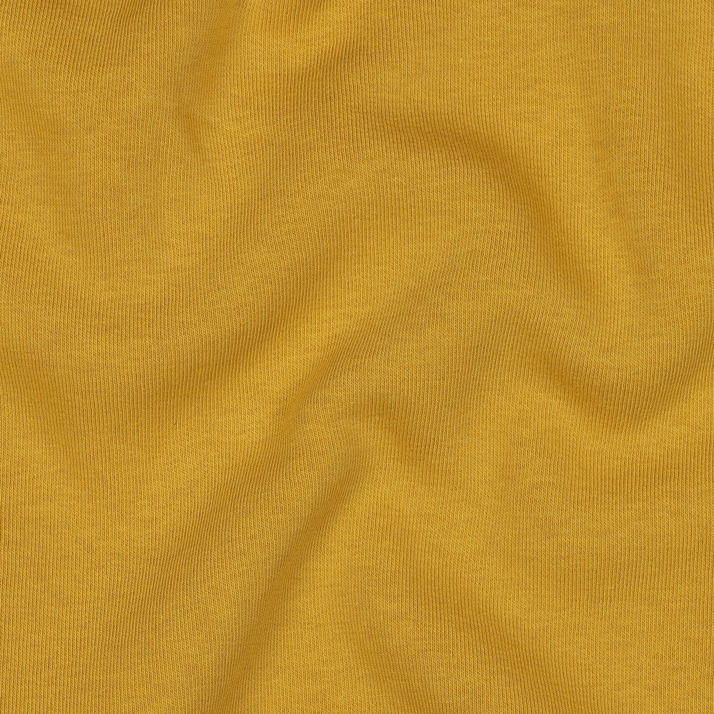 Cotton brushed knit - mustard 285 g/m²