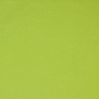 Cotton brushed jersey - green apple 285 g/m²