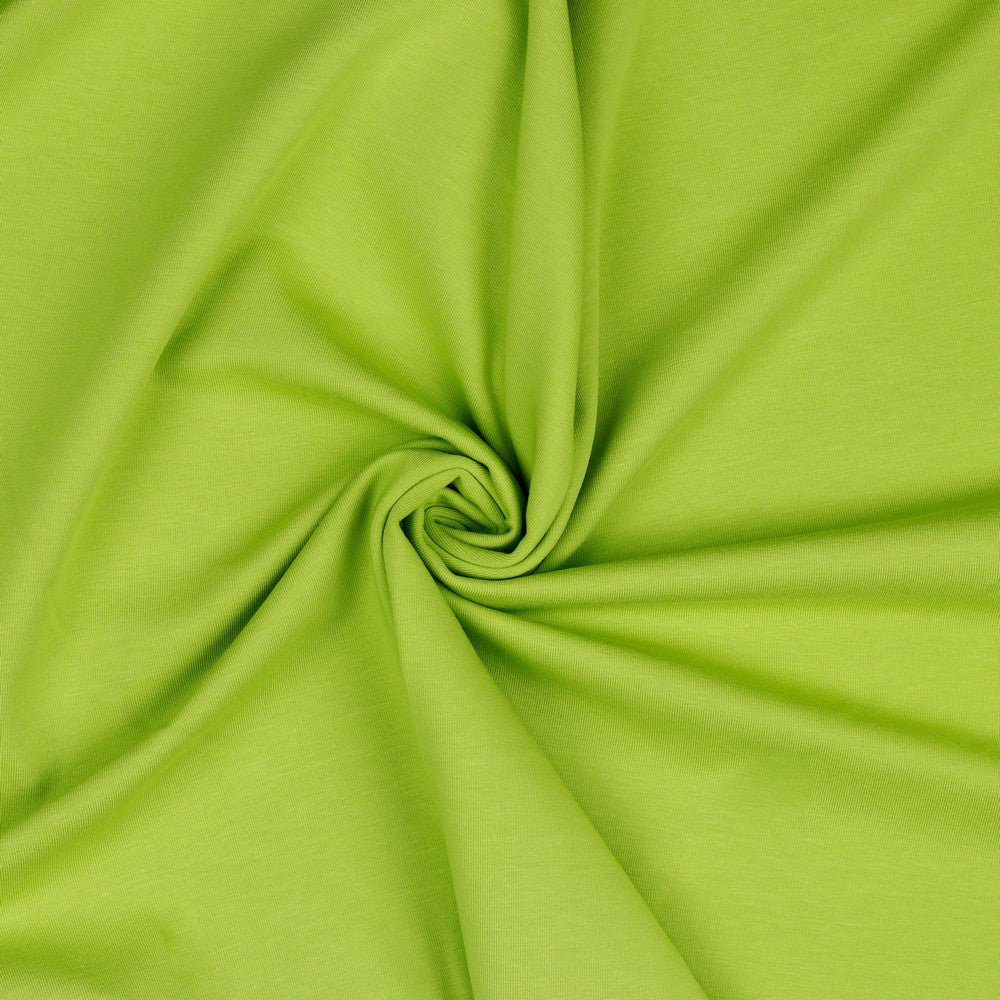 Cotton insulated knit - green apple 285 g/m²