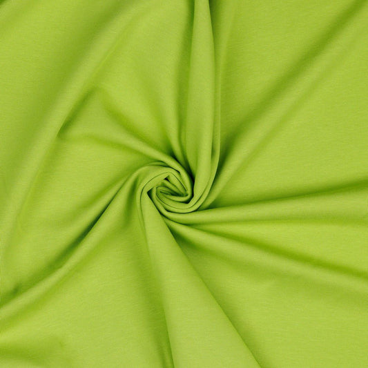 Cotton insulated knit - green apple 285 g/m²