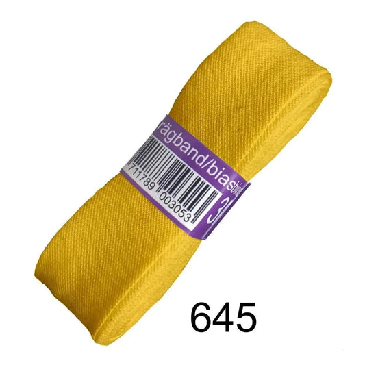 Cotton bias tape 20 mm - shade 645 (3m pack)