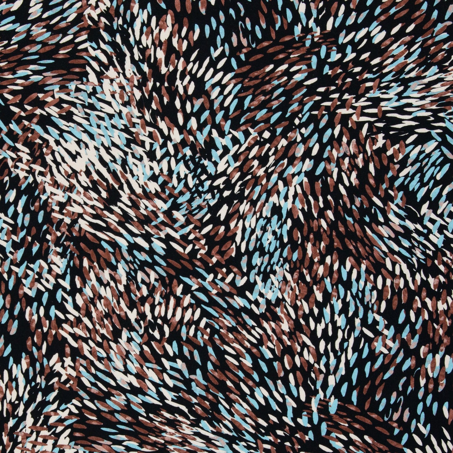 Image with cotton jersey - abstract polka dot pattern 200 g/m² – available at Šarlotes Audumi