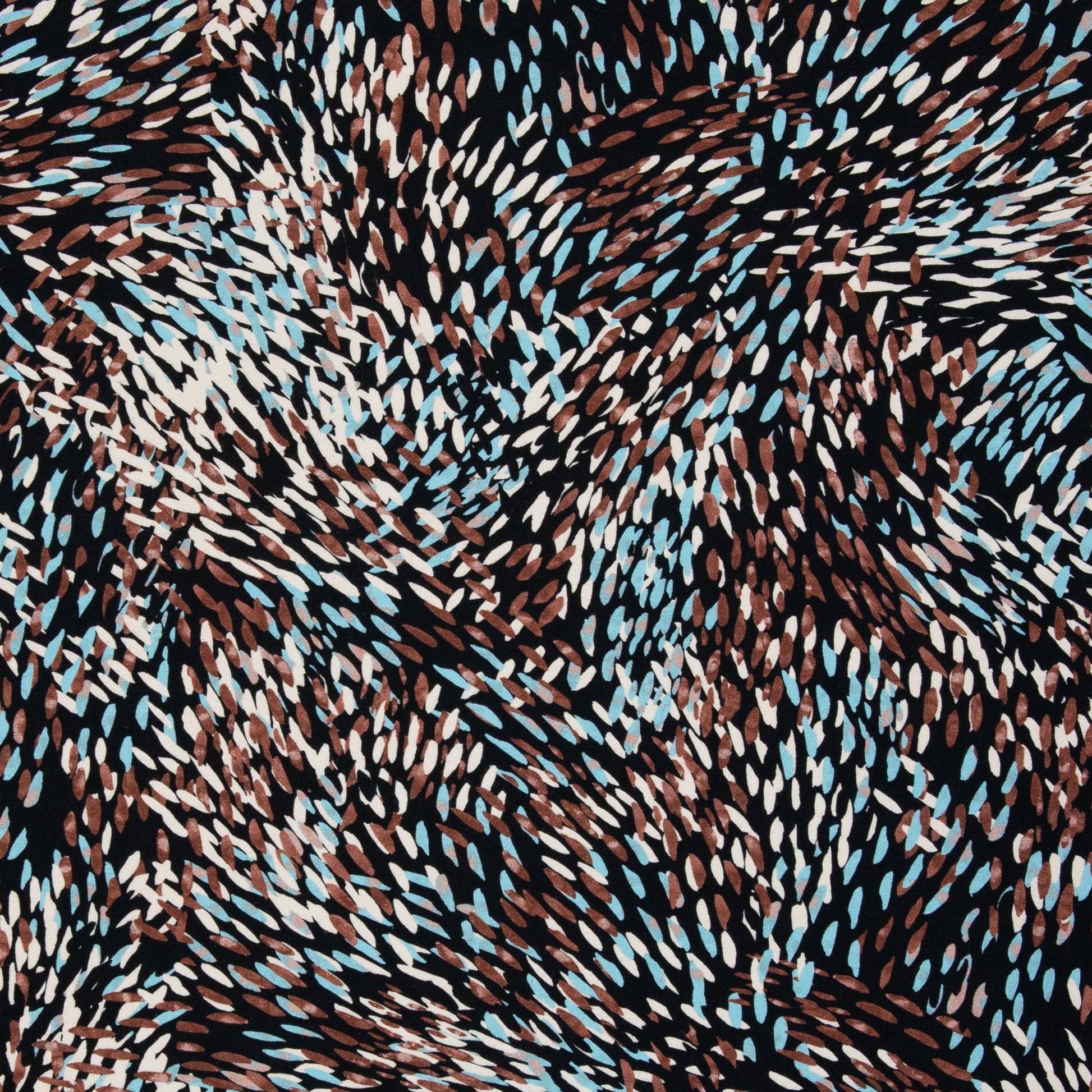 Image with cotton jersey - abstract polka dot pattern 200 g/m² – available at Šarlotes Audumi