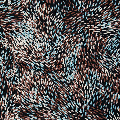 Image with cotton jersey - abstract polka dot pattern 200 g/m² – available at Šarlotes Audumi