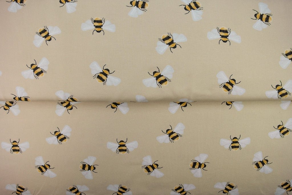 Cotton knit - little bees 200 g/m²