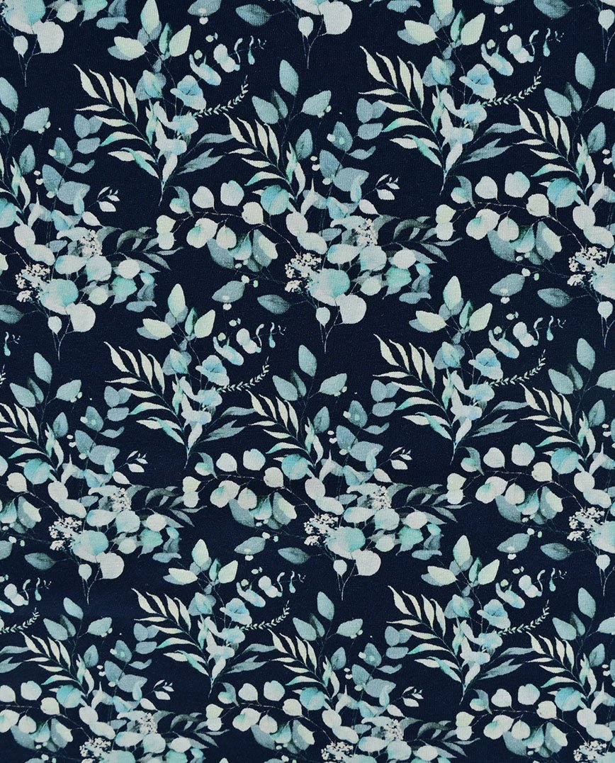 Image with cotton jersey - eucalyptus 200 g/m² – available at Šarlotes audumi
