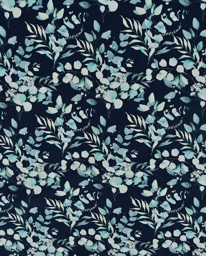 Image with cotton jersey - eucalyptus 200 g/m² – available at Šarlotes audumi