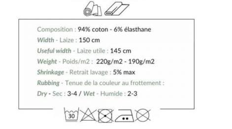 Cotton jersey - mice on a soft pink background 220 g/m²