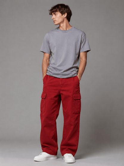 Image of cotton twill 250 g/m² – burgundy – available at Charlotte's Fabrics