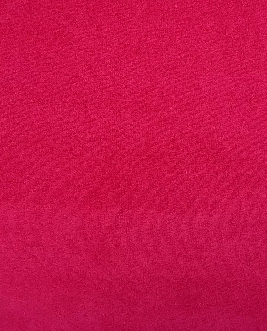 welur bawełniany - fuksja 250 g/m²