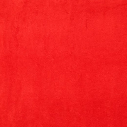 Cotton velour - red 250 g/m²