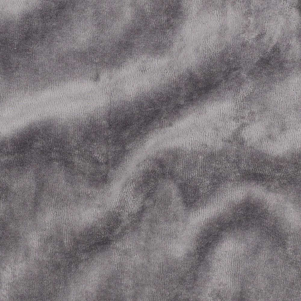 Image with Cotton velour - dark gray 250 g/m² – available at Šarlotes audumi