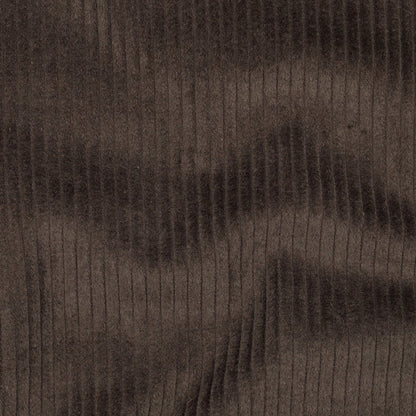 Cotton velour - chocolate brown 280 g/m²