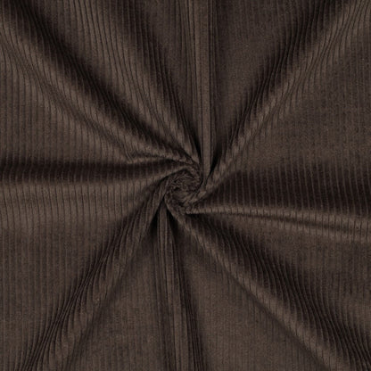 Cotton corduroy - chocolate brown 280 g/m²