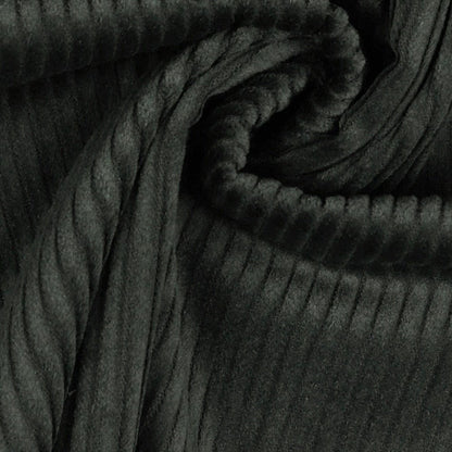 Cotton velvet - dark green 280 g/m²