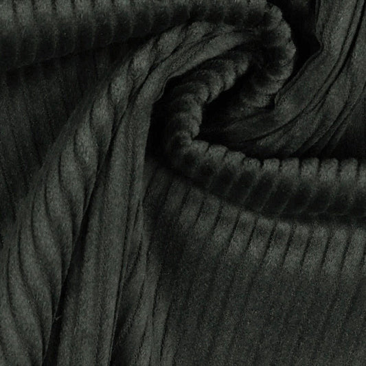 Cotton velvet - dark green 280 g/m²
