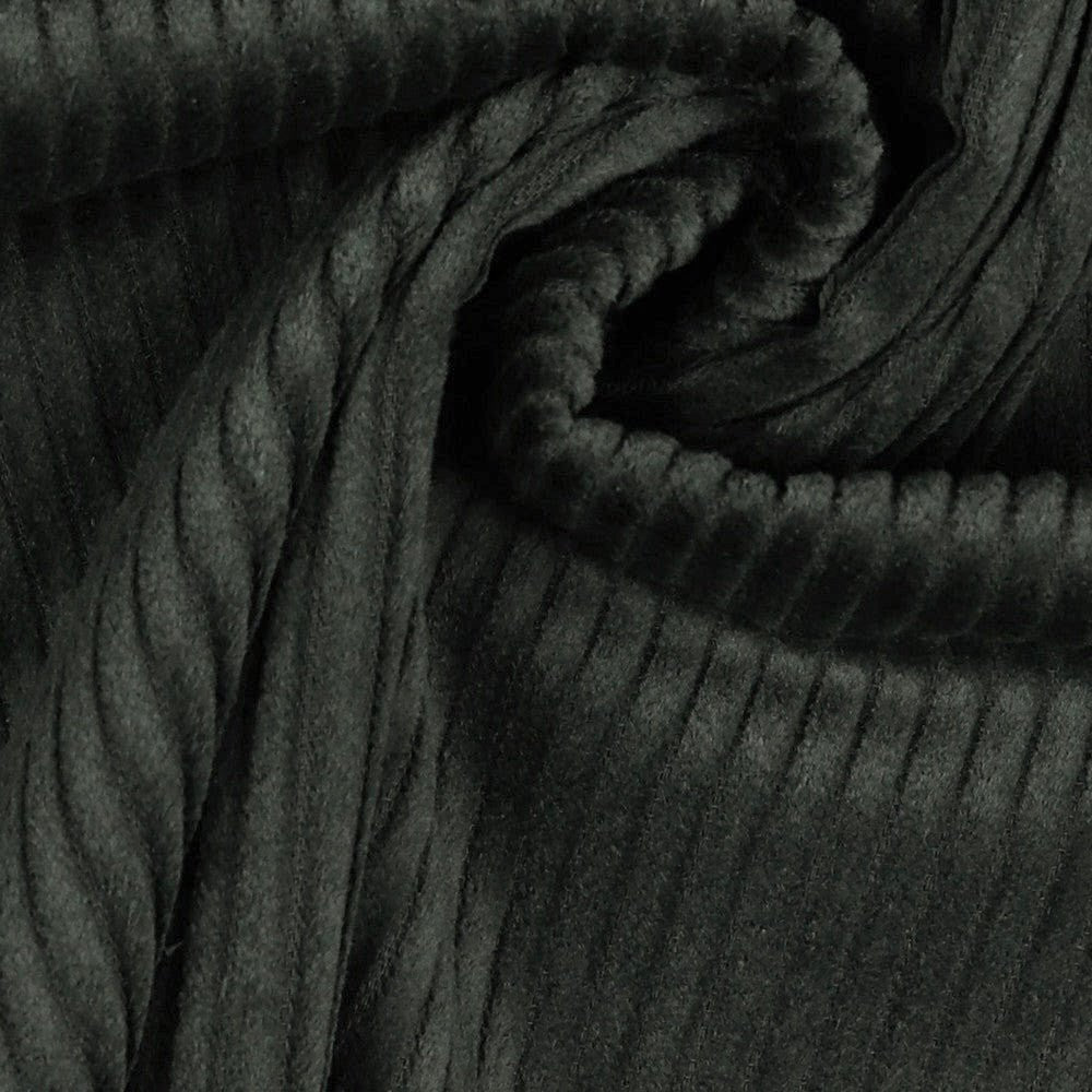 Cotton corduroy - dark green 280 g/m²