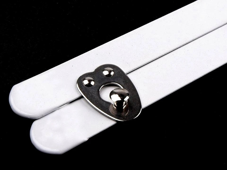 Corset busk fastening, 12 mm wide, 20–25 cm long