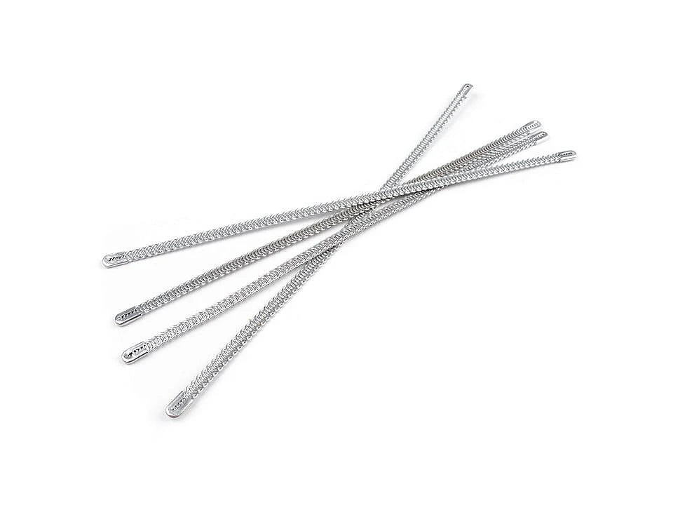 Usztywnienia do gorsetu | fiszbiny - metalowe - 30 cm (w komplecie 4 szt.)