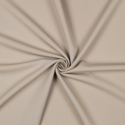 Image of suiting fabric with elastane - beige 200 g/m² – available at Šarlotes audumi