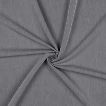 Image of suit fabric with elastane - light gray melange 200 g/m² – available at Charlotte's Fabrics