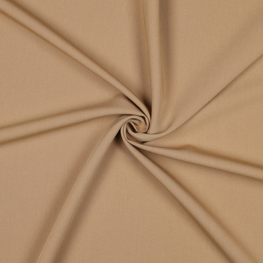 Image of suit fabric with elastane - camel 200 g/m² – available at Charlotte's Fabrics