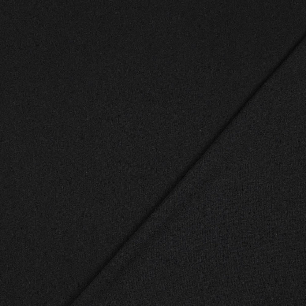 Image of costume fabric with elastane - black 200 g/m² – available at Charlotte's Fabrics