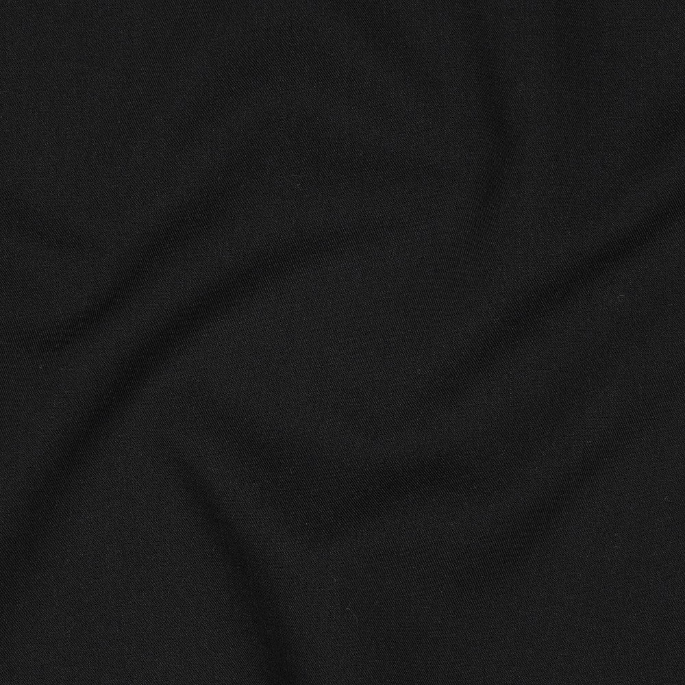 Image of suit fabric with elastane - black 200 g/m² – available at Šarlotes audumi