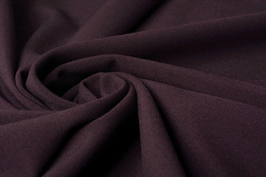 Image of suit fabric with elastane - purple 275 g/m² – available at Šarlotes audumi