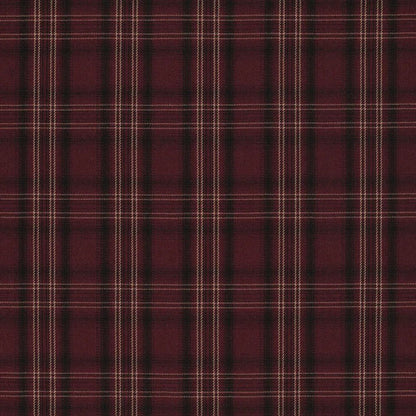 Image of burgundy checkered suit fabric – available online at Charlotte's Fabrics