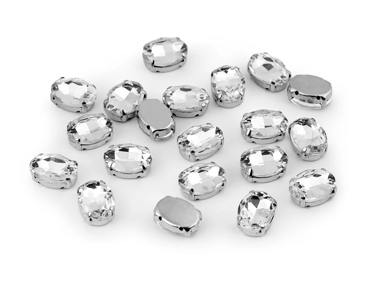 Sew-on crystals| 10×14 mm, 20 pcs.