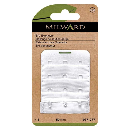 alt
Milward 50 mm bra extender, 3 hooks - white