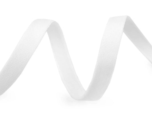 Bra and corset boning channel/tunnel tape 11 mm - white