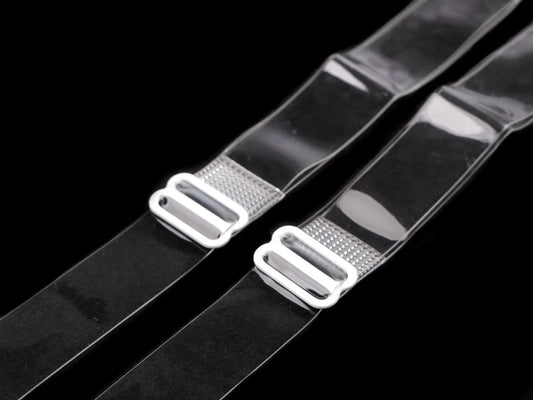 Bra straps 10 mm - transparent