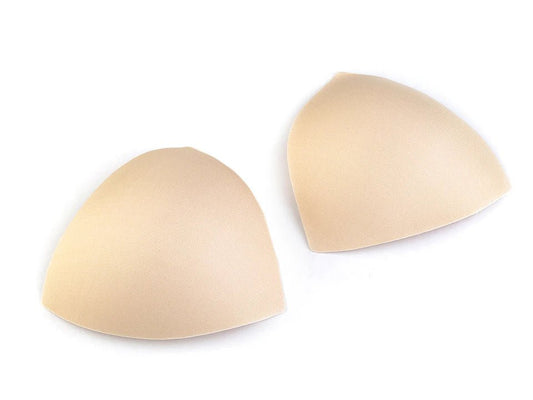 Bra cup inserts for swimwear, lingerie, corsets, size M - skin color