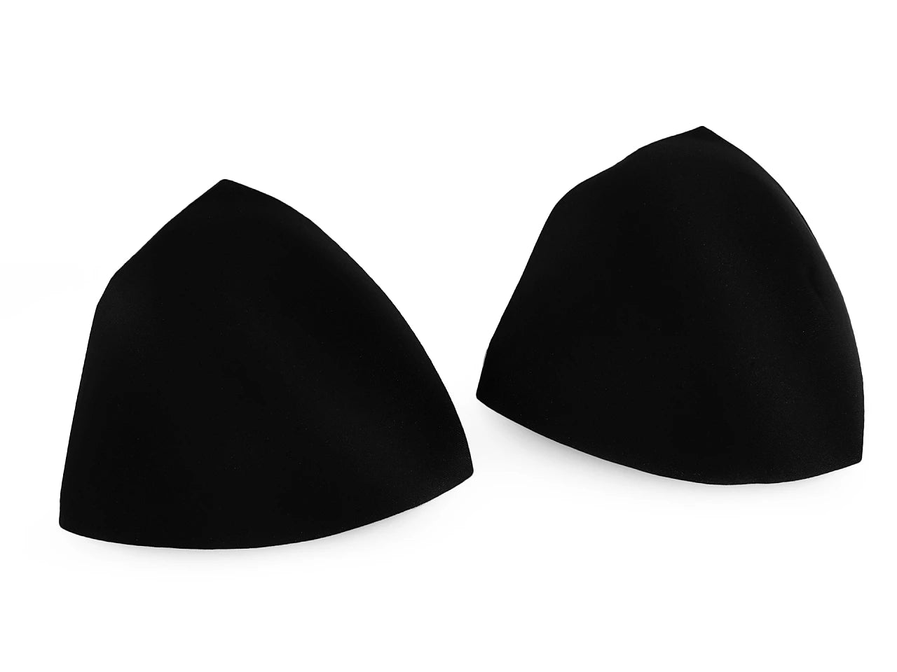 Bra pads for swimwear, lingerie, corsets - black XXXL size