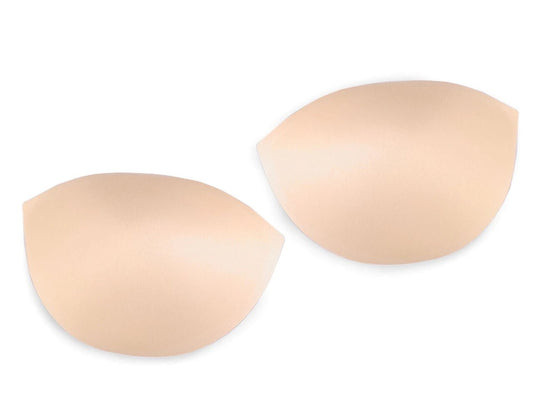 Bra inserts for swimsuits, lingerie, corsets - nude, size 36