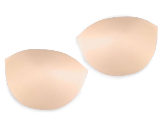 Bra pads for swimsuits, lingerie, corsets - nude size 40