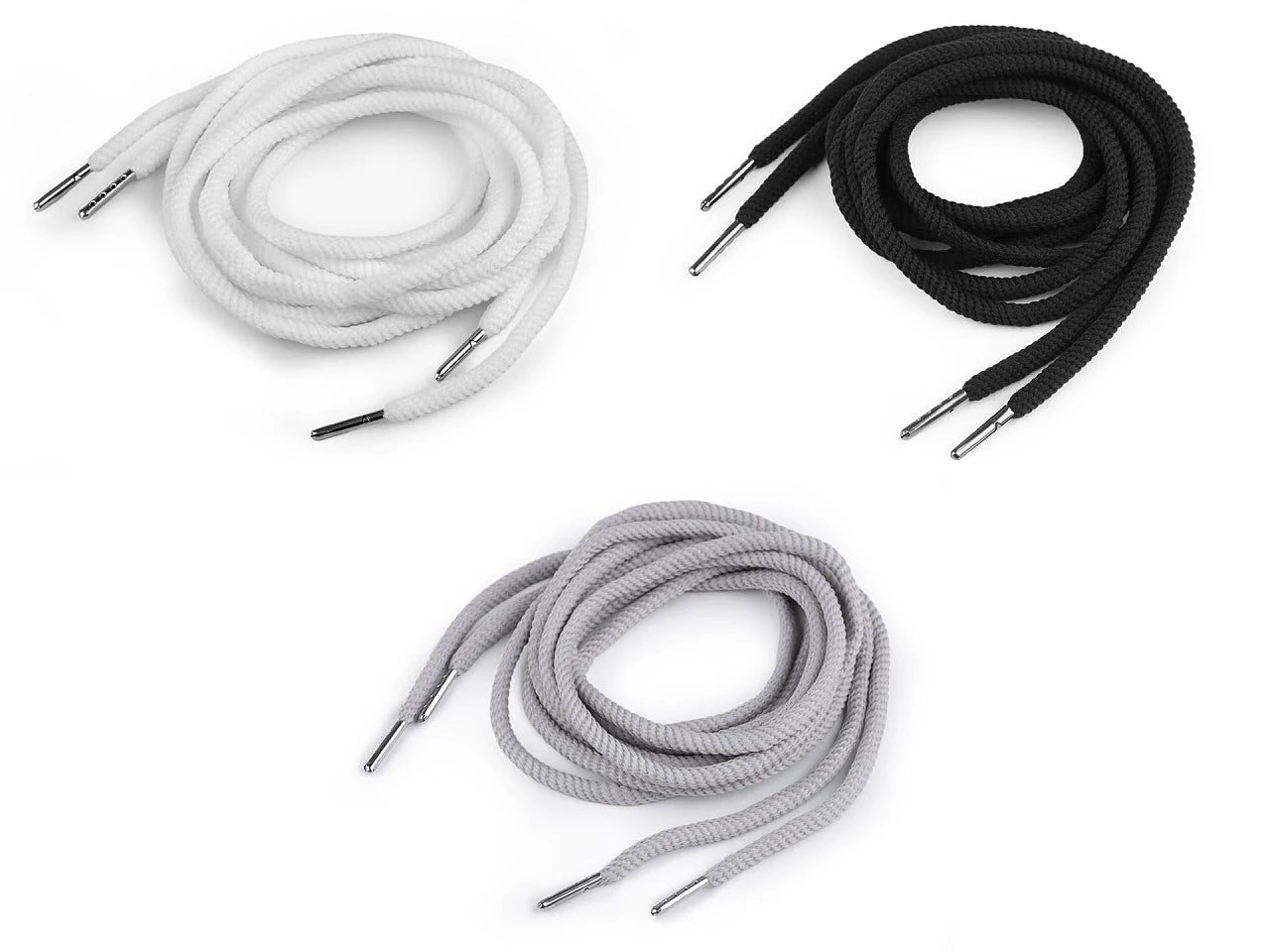 Shoe laces| sweatshirt drawstrings, length 130 cm| assorted colors