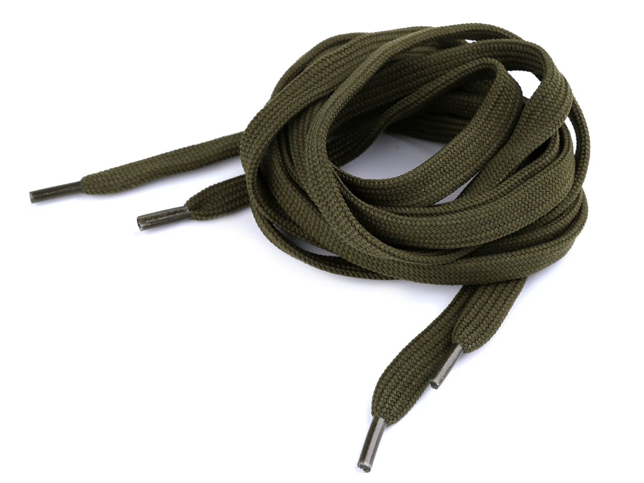 Shoe laces | sweatshirt drawstrings, length 130 cm - khaki