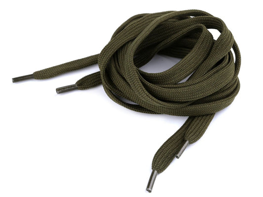 Shoe laces | sweatshirt drawstrings, length 130 cm - khaki