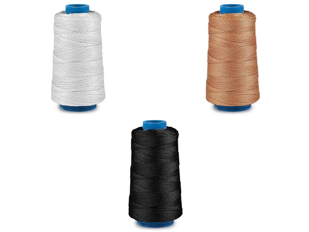 Image with Cobbler’s thread Ø0.8 mm (340 m) – extra durable for sewing and repairs – available at Šarlotes audumi