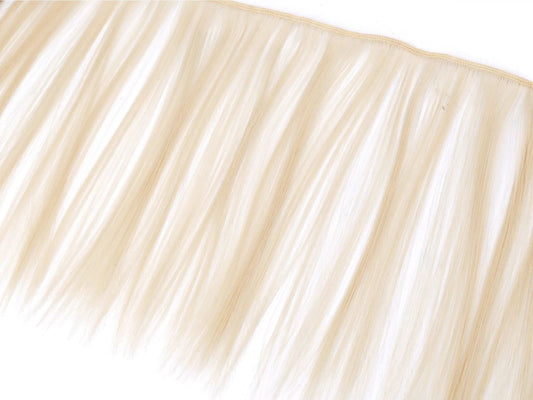 Doll hair 20 cm - szaroblond