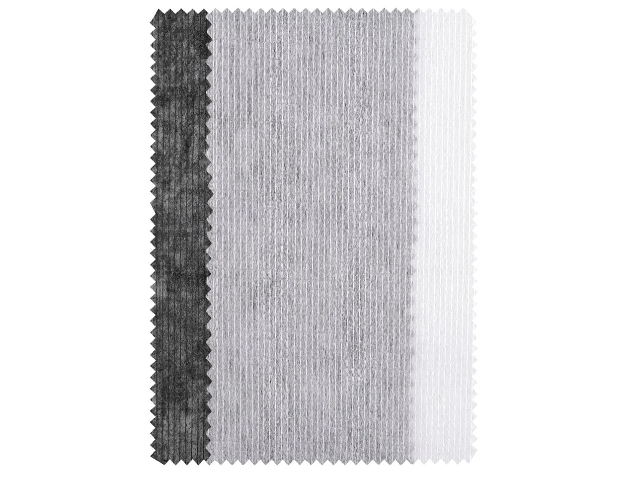 Līmaudums vienpusējs (flizelīns) ar diegu - balts 38 g/m²
