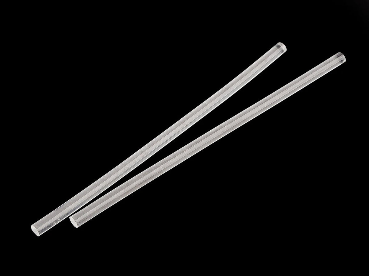 Wkłady do pistoletu do kleju 7 mm × 20 cm, przezroczyste, nieżółknące, 10 szt. – dostępne online w Šarlotes audumi