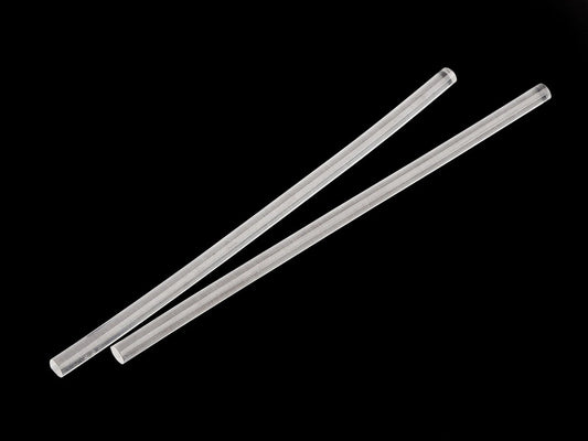 Wkłady do pistoletu do kleju 7 mm × 20 cm, przezroczyste, nieżółknące, 10 szt. – dostępne online w Šarlotes audumi