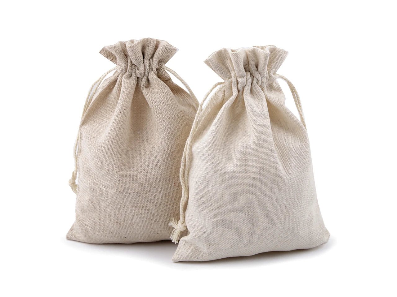 Linen cloth bag 13x18 cm