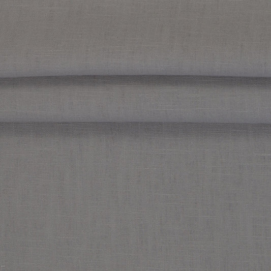 Image of linen fabric – stone gray 235 g/m² – available from Šarlotes audumi