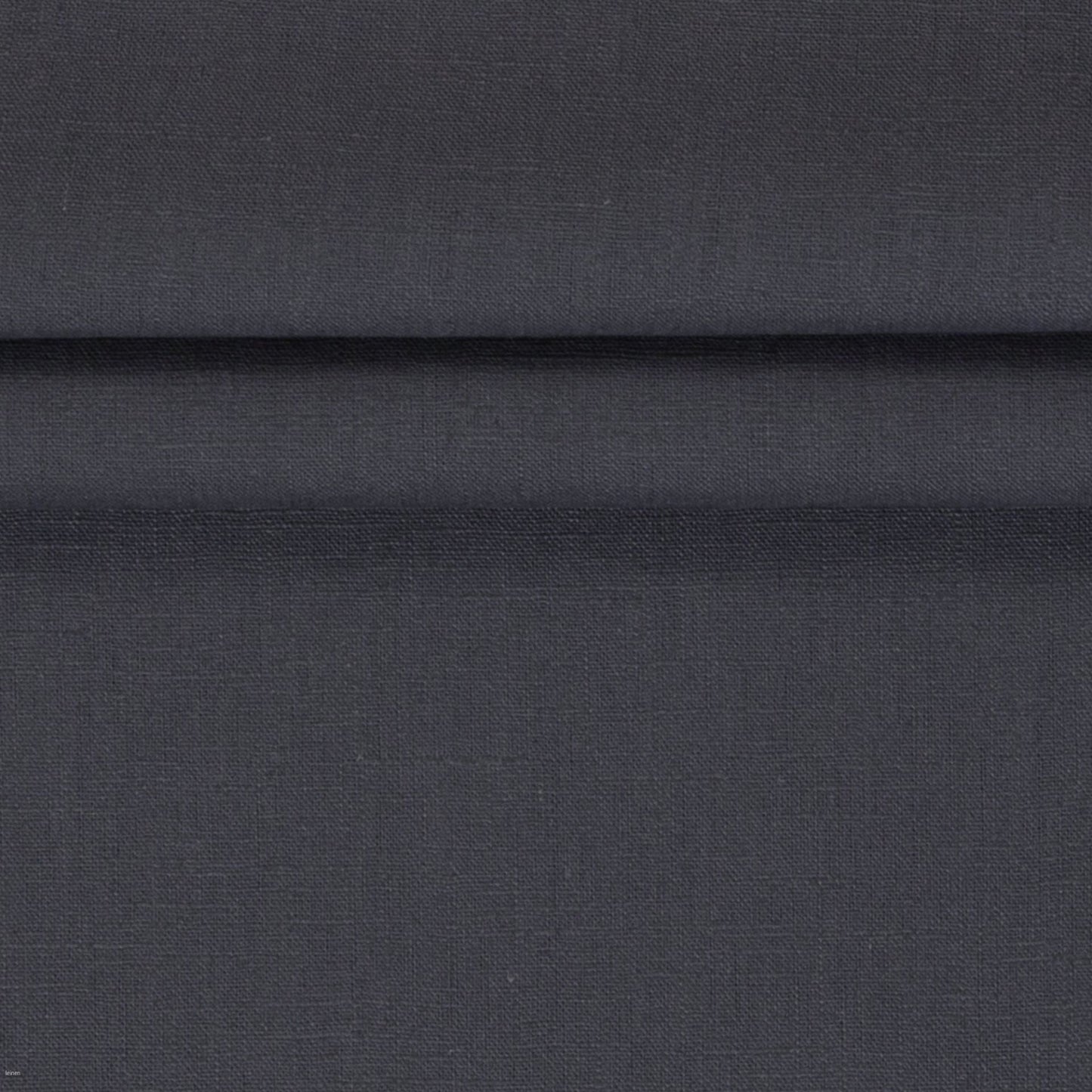 Image of linen fabric–graphite 235 g/m² – available at Šarlotes audumi