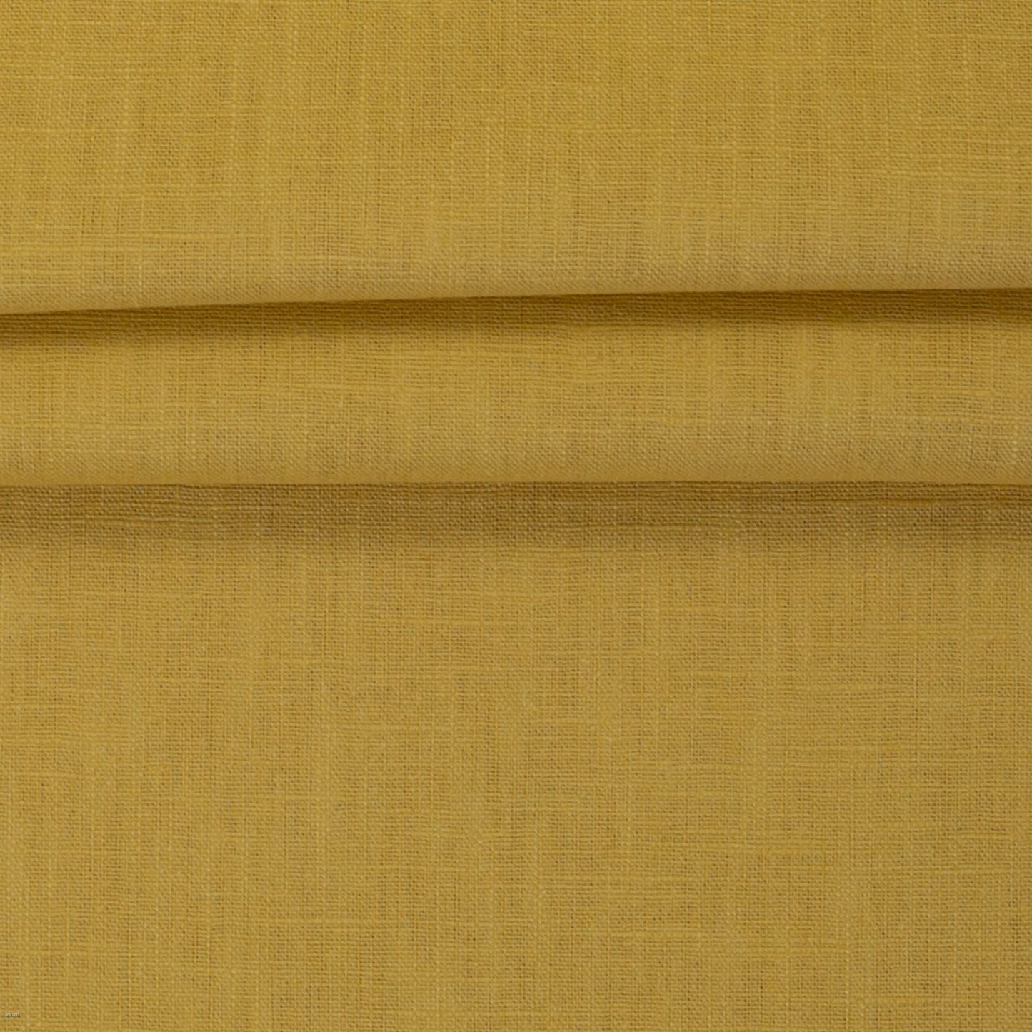 Image of linen fabric–mustard 235 g/m² – available at Charlotte's Fabrics